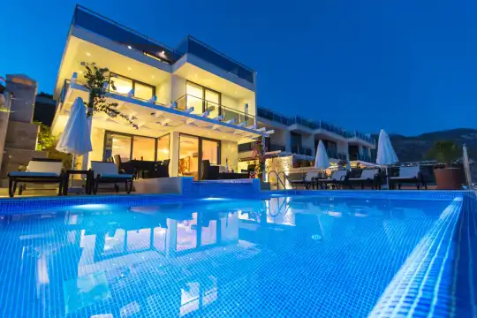 Villa Kalamar 1 , Kalkan'da 8 Kişilik Lüks Villa | Kalkan Villa