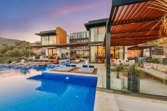 Villa Pax, Kalamar’da 4 Yatak Odalı Lüks Villa | Kalkan Villa